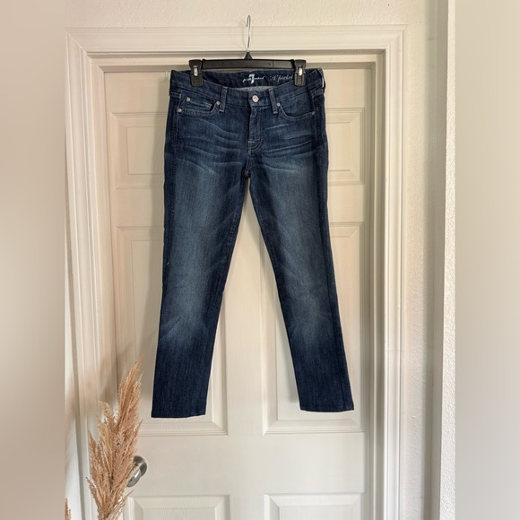 7 For all Mankind ‘A’ Pocket Skinny Crop Jeans, Size 27 - Picture 11 of 11